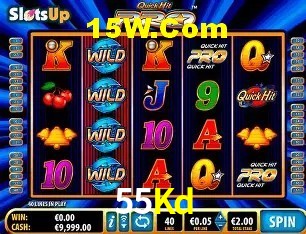 Slots com jackpots e giros grátis na 55Kd